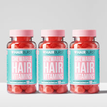 Load image into Gallery viewer, Chewable Hair Vitamins 3 Month Supply

