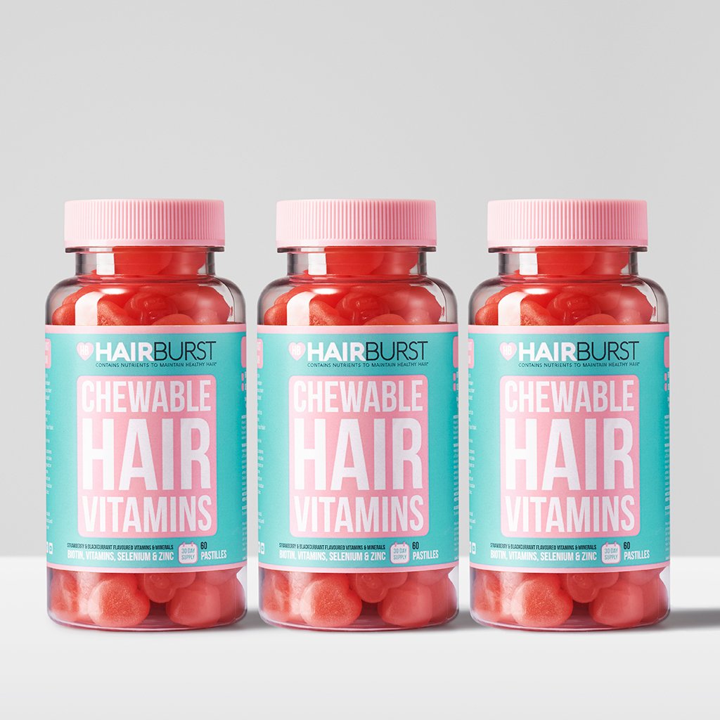 Chewable Hair Vitamins 3 Month Supply